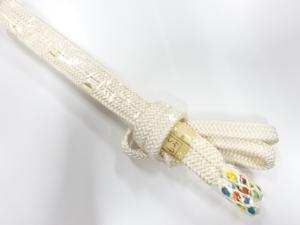 未使用品　正絹　手組帯締め